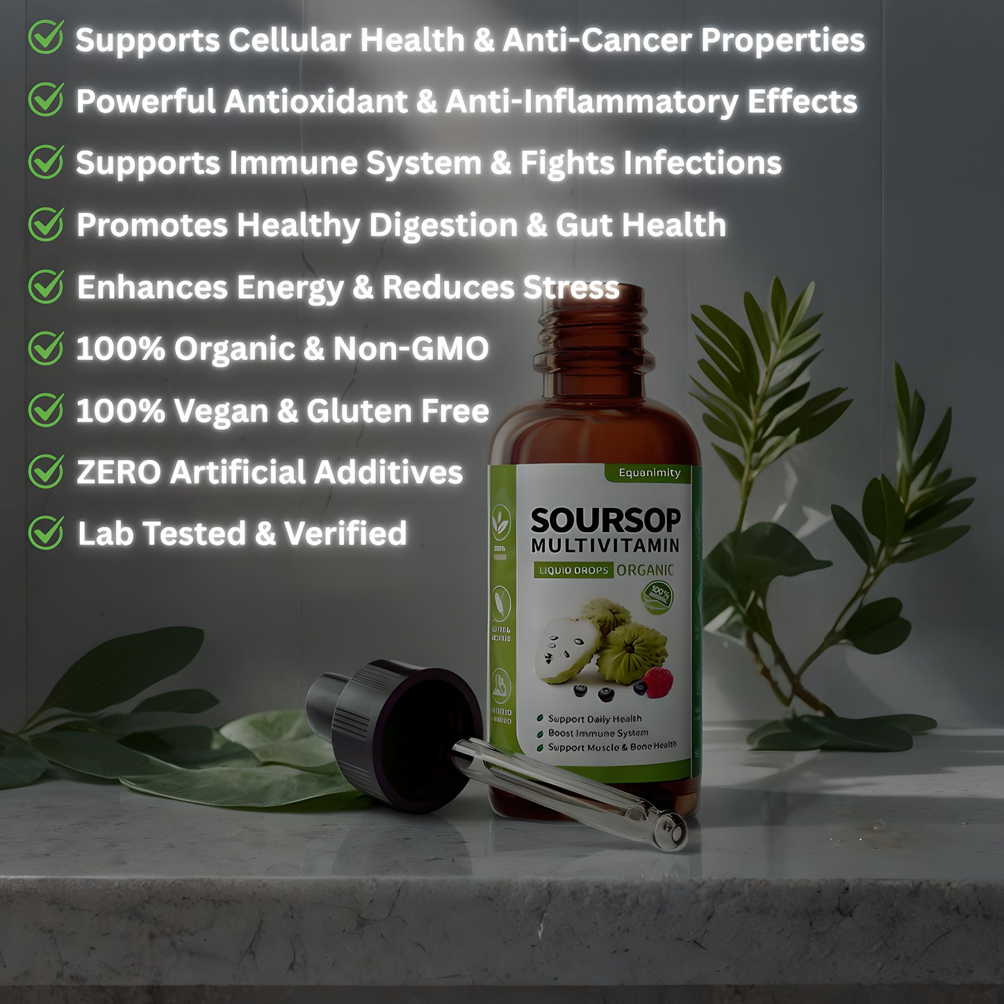 Ultra-Potent Organic Soursop Extract