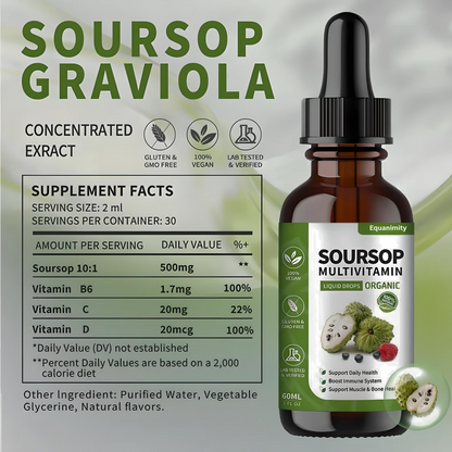 Ultra-Potent Organic Soursop Extract