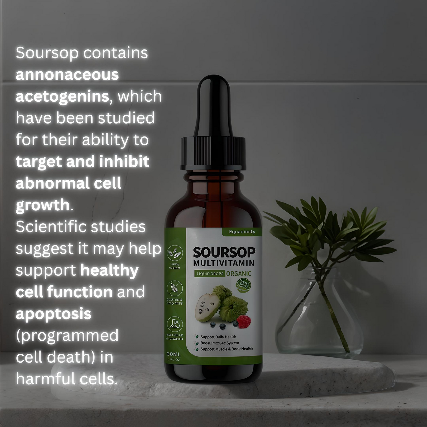 Ultra-Potent Organic Soursop Extract